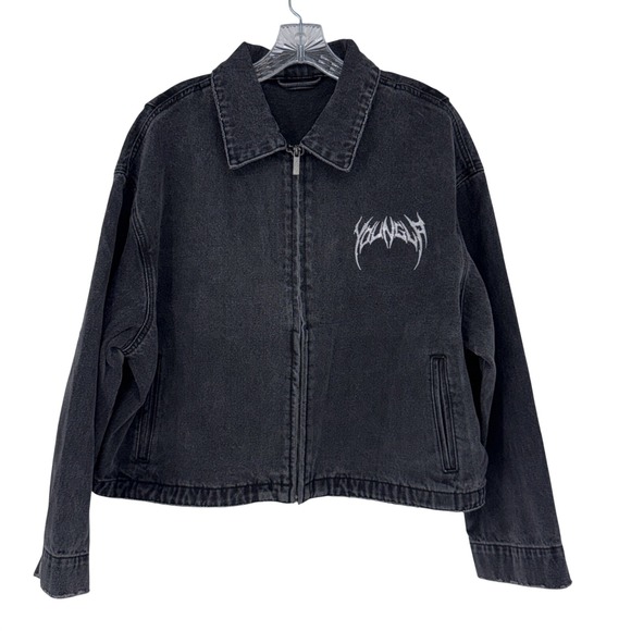 YoungLA Other - YoungLA x Batman The Dark Knight Rises Sample Denim Jacket Washed Black Medium